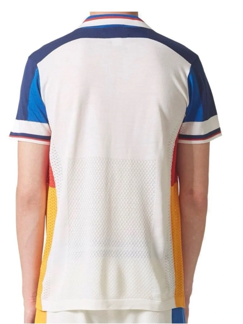 ADIDAS Pharrell Williams NY CB Colorblock Polo LTD men’s shirt sz M new with tag